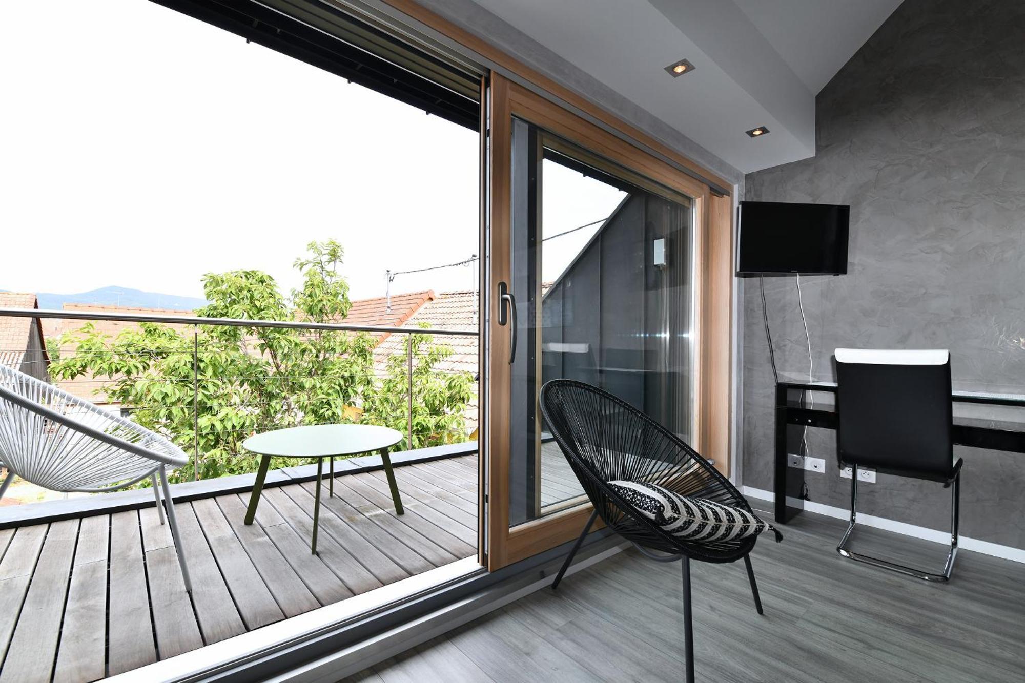 Gite Contemporain L'Hirondelle Guémar Exterior photo